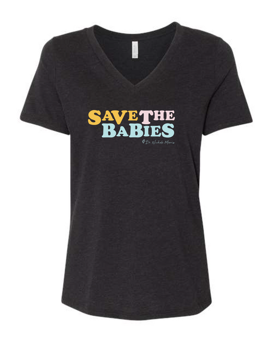 Save The Babies Retro Tee